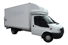 Van Hire Gatwick Airport - Ford Luton Box Tail Lift - Van hire Gatwick airport